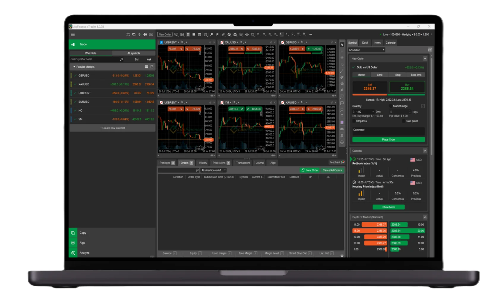  Overview of cTrader