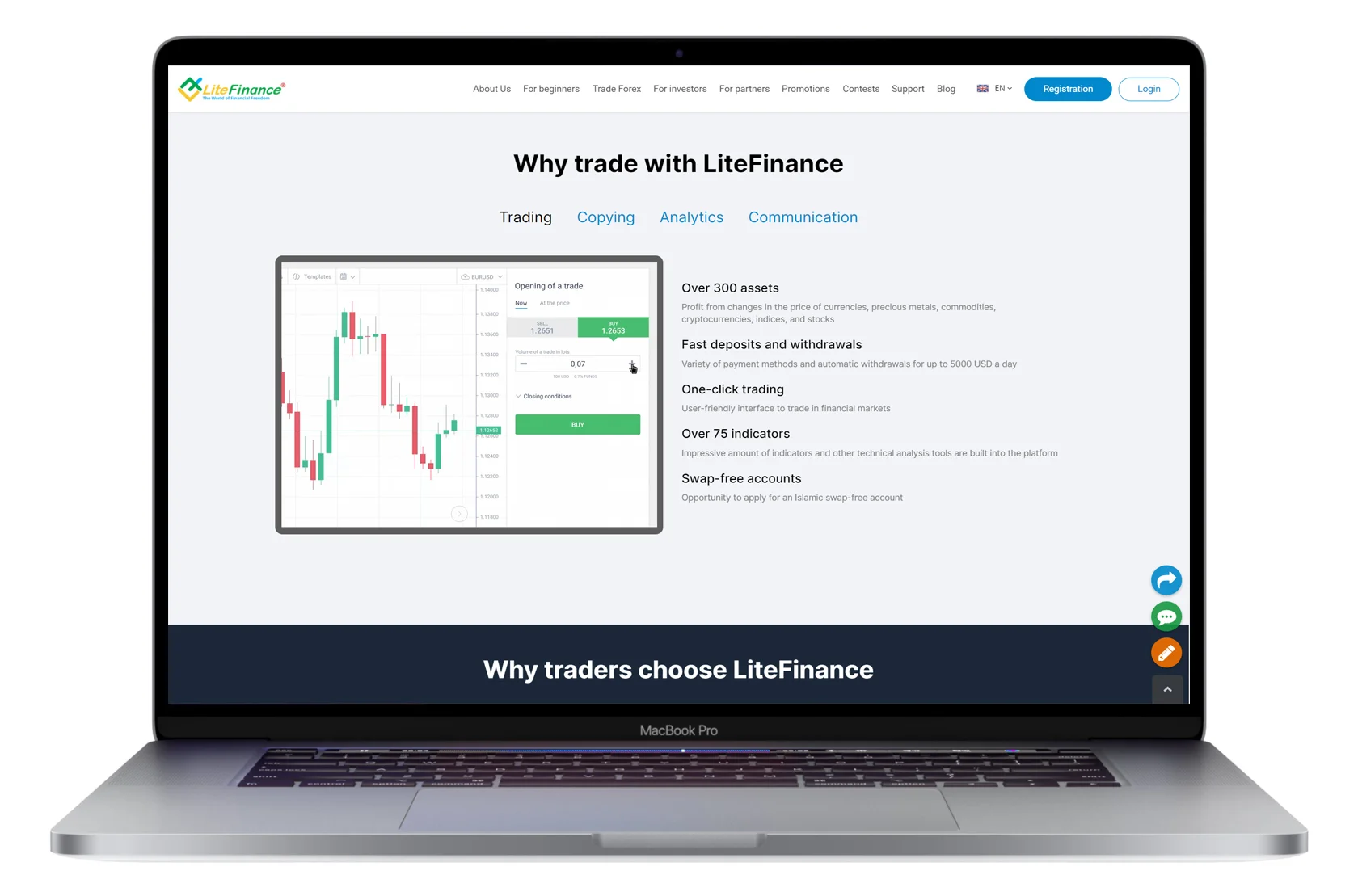 Trading Financial Markets